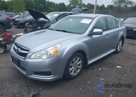 2012 Subaru Legacy 2.5I z USA, uszkodzony, nr VIN 4S3BMBA62C3040594